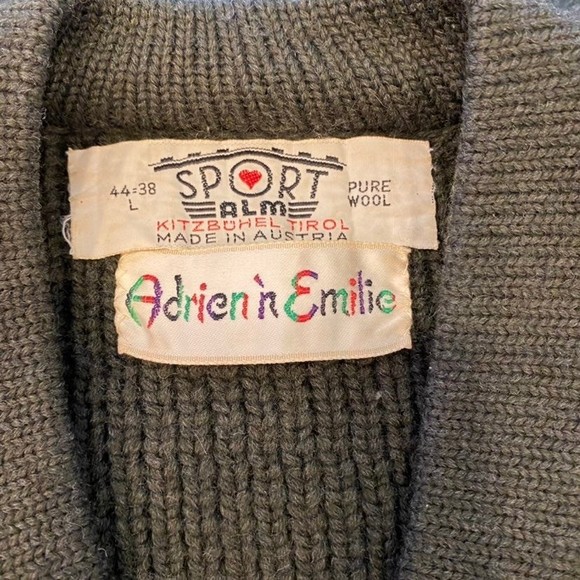 Authentic Vintage Ski Sweater, 1962, Kitzbuhel, Austria, 100% wool, LARGE - Picture 2 of 11